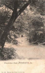 Vintage Postcard 1903 Wissahickon Creek Tributary Philadelphia Pennsylvania PA