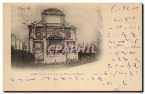 Paris Postcard Old Garden of Luxembourg (Medicis Fountain)