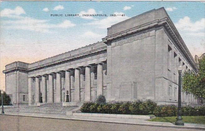 Indiana Indianapolis Public Library 1949