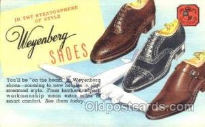 Weyenberg Shoe Advertising Unused 