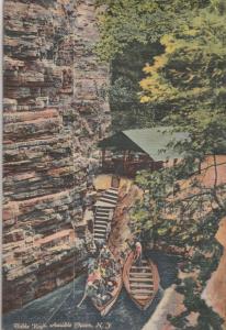 Ausable Chasm, Adirondacks, New York - Folder of 18 Views - Linen