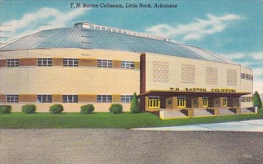 Stadium T H Barton Coliseum Little Rock Arkansas 1957