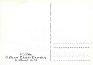 Postcard Romania Cluj Kolozsvar Klausenburg City Park multi views