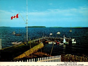 Canada Nova Scotia Chester Yacht Club Dock