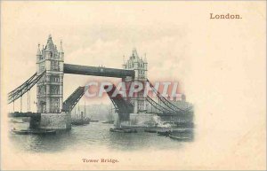 Old Postcard London Tower Bridge