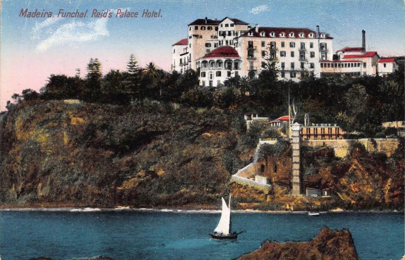 Reid's Palace Hotel, Madiera, Funchal, Early Postcard, Unused