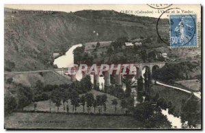 Old Postcard Clecy L Orne and the Viaduct