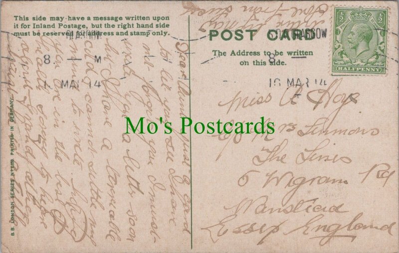 Genealogy Postcard - Hoye - 5 Wigram Road, Wanstead, Essex RS8837