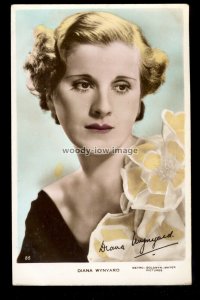 b1746 - Film Actress - Diana Wynyard - M.G.M. Pictures No.85 - postcard