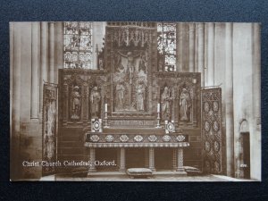 Oxfordshire OXFORD CHRIST CHURCH CATHEDRAL Old RP Postcard by Penrose & Palmer