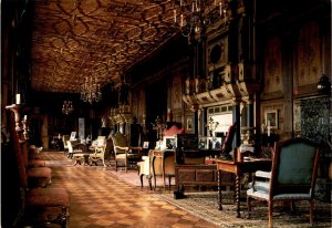 Long Gallery, Hatfield House, Marquess of Salisbury, Hertfordshire, Postcard