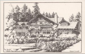 Edward Goodall Artist The Pavilion Stanley Park Vancouver BC Unused Postcard H56