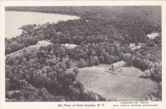 Air View Of Saint Josephs New York Albertype