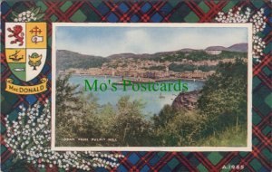 Scotland Postcard-Oban From Pulpit Hill,Argyll and Bute,MacDonald Tartan RS30892