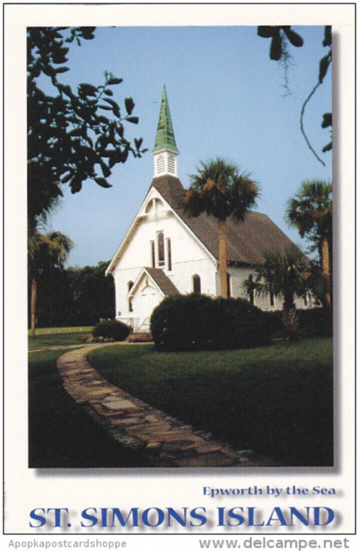 Lovely Lane Chapel Epworth By The Sea St Simons Island Georgia