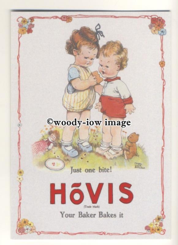 ad3726 - Hovis - Mabel Lucie Attwell Series - Modern Advert Postcard