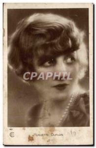 Postcard Modern Cinema Huguette Duflos