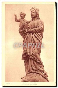 Old Postcard Notre Dame de France