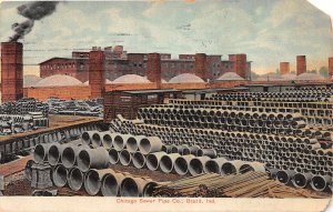J65/ Brazil Indiana Postcard c1910 Chicago Sewer Pipe Company Factory  315