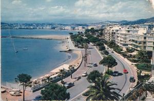 BF21486 cannes vue generale de la croisette france front/back image