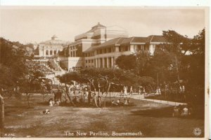 Dorset Postcard -The New Pavilion - Bournemouth - Real Photograph - Ref 12511A