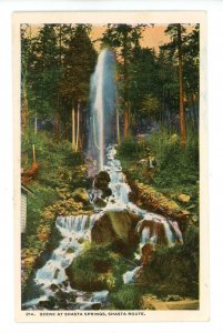 CA - Shasta Springs, Falls