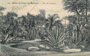 Brazil Rio de Janeiro botanical garden 1913