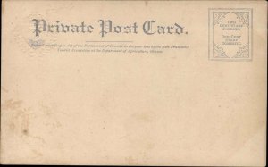 St John New Brunswick Park Vintage Postcard