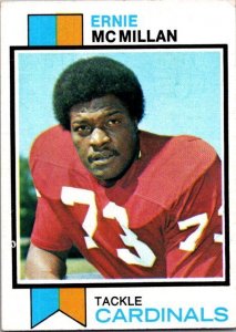 1973 Topps Football Card Ernie McMillan St Louis Cardinals sk2582