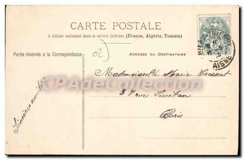 Old Postcard Chateau Thierry Jeu de Paume is part of the Small Pres which wer...