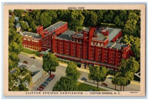 1958 Clifton Springs Sanitarium Clifton Springs New York Posted Vintage Postcard