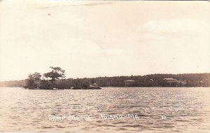 RPPC Postcard Camp Maqua Poland ME