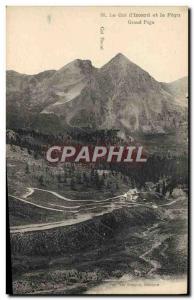 Postcard Old Bike Cycle Cycling Col d & # 39Izoard and Grand Pegu Pegu