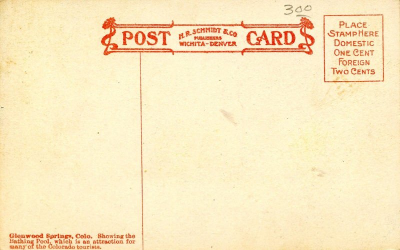 CO - Glenwood Springs. Bathing Pool