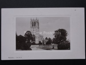 Yorkshire TICKHILL CHURCH c1908 RP Postcard by Rotary P1528B