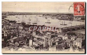 Bordeaux Old Postcard Panorama of the Gironde