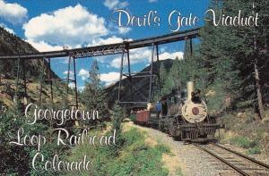 Devils Gate Viaductr Georgetown Loop Railroad Boulder Colorado