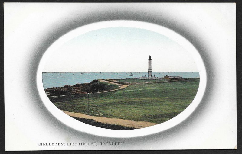 Girdleness Lighthouse Aberdeen Scotland Unused c1910s