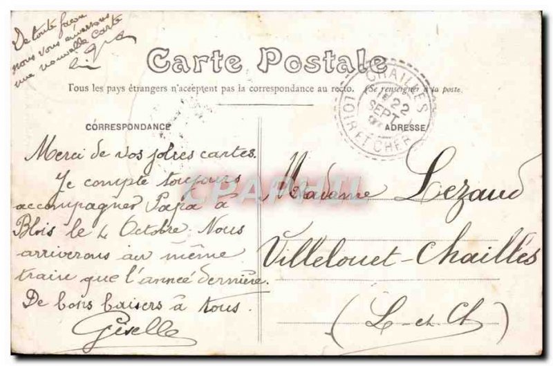 Old Postcard Chateaudun Vallee du Loir