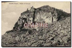 Old Postcard Fraize Rocks Boslimpre