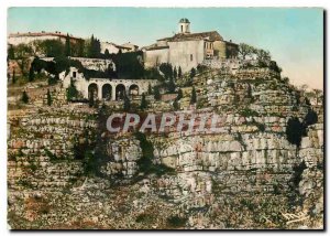 Modern Postcard Gourdon The picturesque Village perch atop the mountain