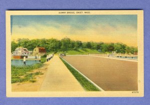 Onset, Massachusetts/MA Postcard, Dummy Bridge, Cape Cod