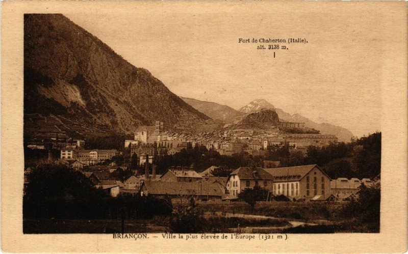 CPA BRIANCON - Ville la plus élevée de l'Europe (453756)