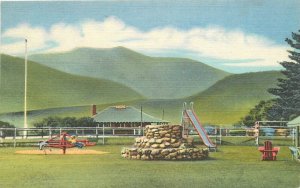 Postcard 1940s New Hampshire North Conway Playground golf course 23-11618