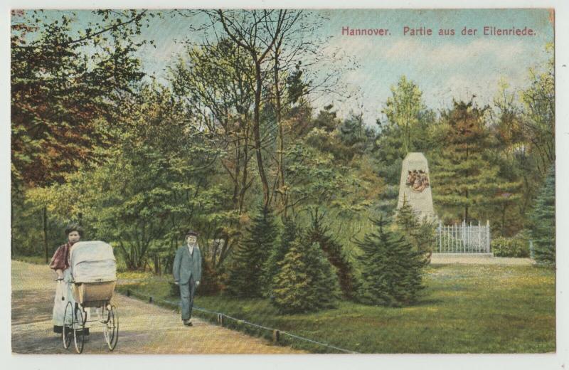 HANNOVER GERMANY PARTIE AUS DER EILENRIEDE ansichtskarte Postcard