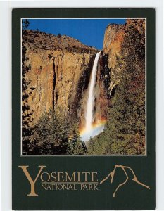 Postcard Bridal Veil Falls, Yosemite National Park, California