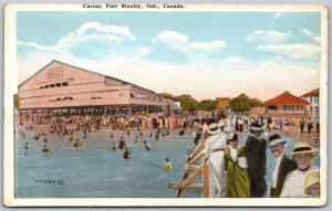 Postcard Port Stanley Ontario c1920s Casino Elgin County