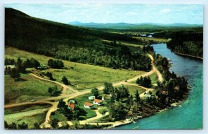 ROCKWOOD, Maine ME ~ Moosehead Lake GAMMON CAMPS c1950s Somerset County Postcard