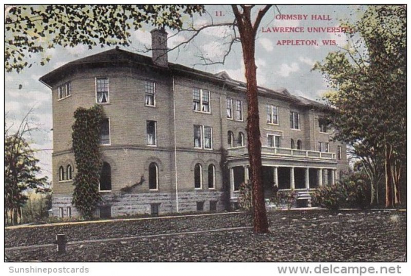 Ormsby Hall Lawrence University Appleton Wisconsin