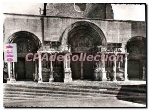 Modern Postcard Saint Gilles Facade De I'Eglise